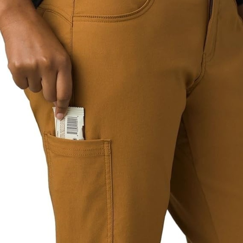 Prana NEW Halle Jogger II Pants Womens 14 Earthbound Brown Hiking Outdoors - Picture 6 of 16